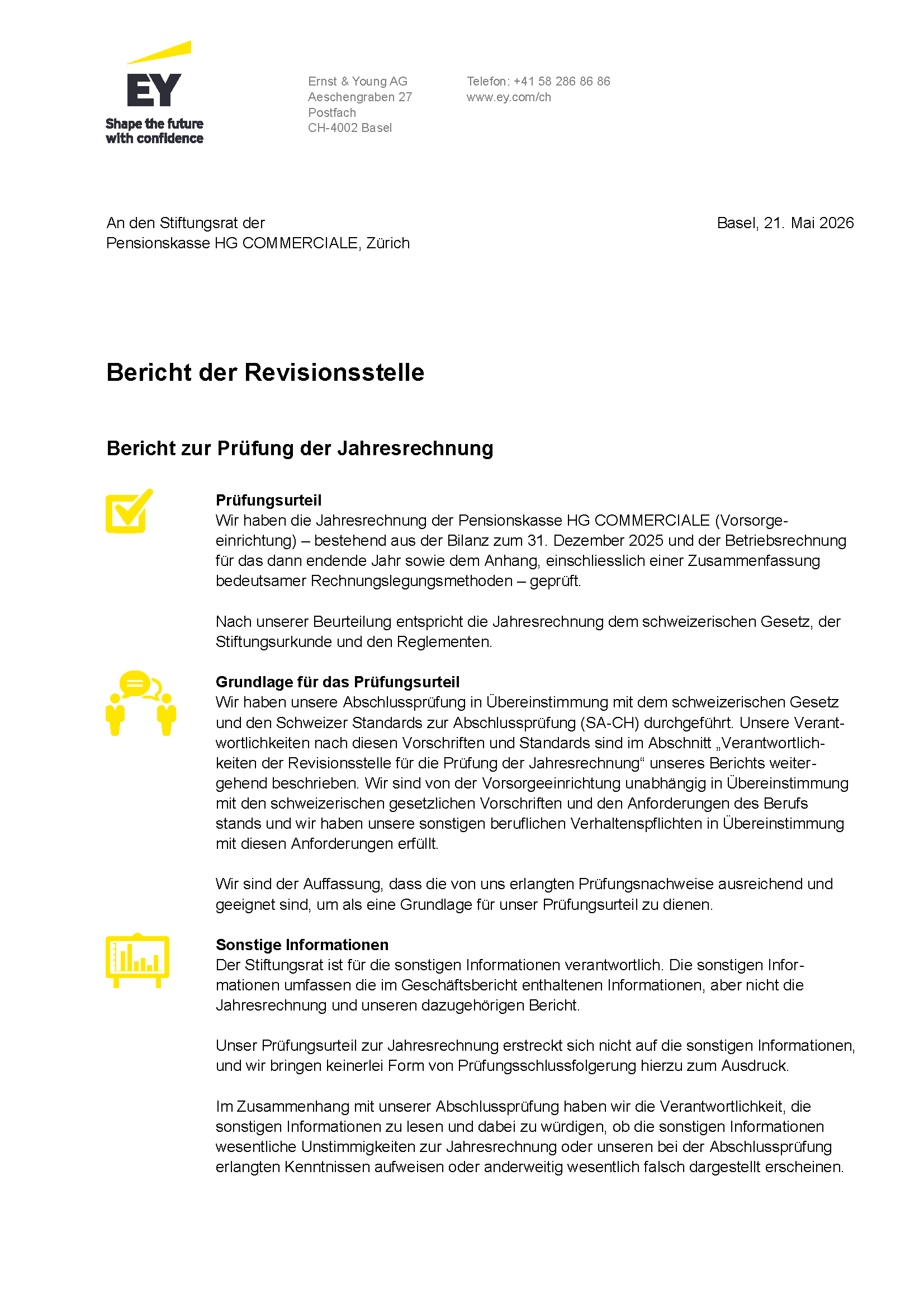 25 HGC PK Revisionsbericht Für Online Version Geschäftsbericht Seite 1