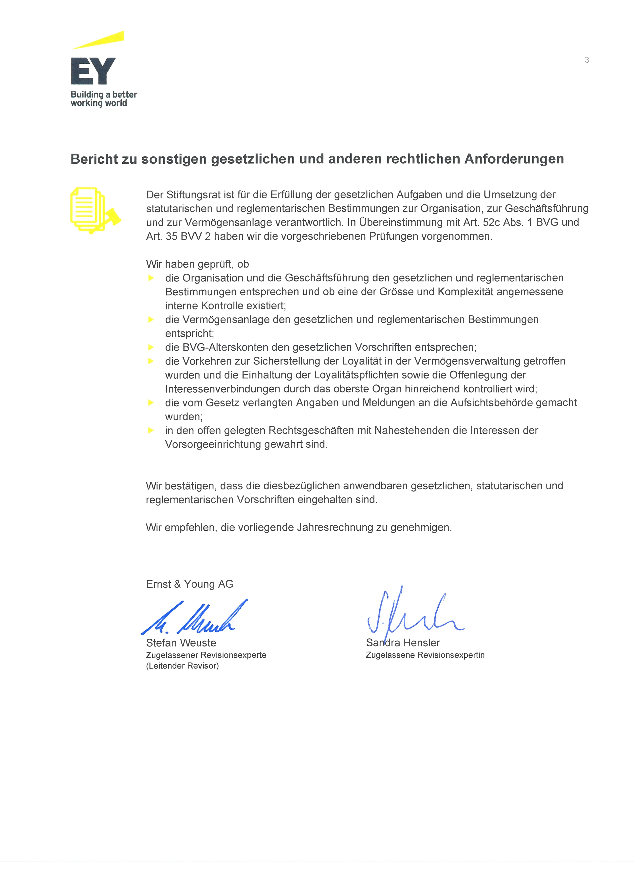 3 Seiten Aus 22 PK HGC Revisionsbericht 17.05.2023 Für Online Geschäftsbericht 3